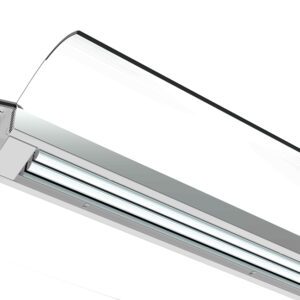 Pantalla de luz sobre buffet