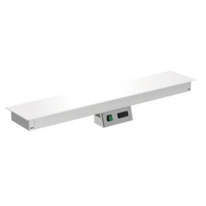 Placas calientes de cristal templado sin marco para show cooking