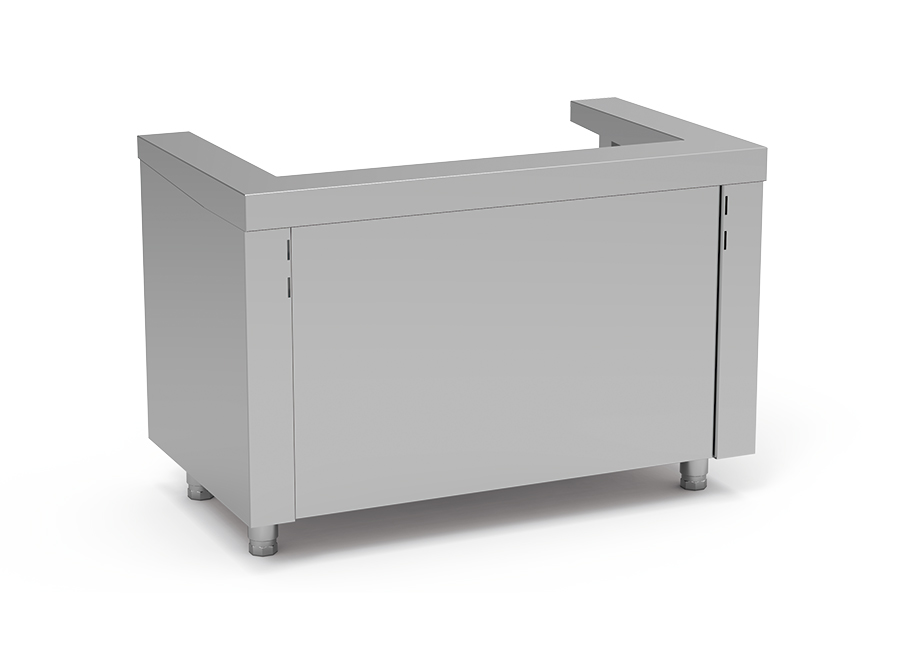 Self service mueble para carro dispensador de platos